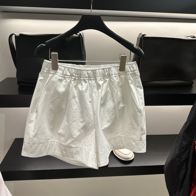 FEBRUARY 11韓國代購女裝新款推薦時尚26春夏短褲棉質斜紋布FEBRUARY 11短褲圖色4