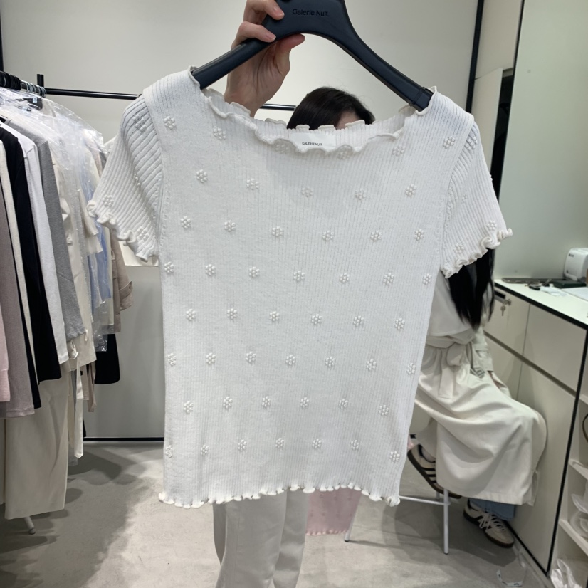 GALERIE NUIT韓國直郵女裝新品時尚人氣推薦熱賣26春夏T恤GALERIE NUITT恤圖色1