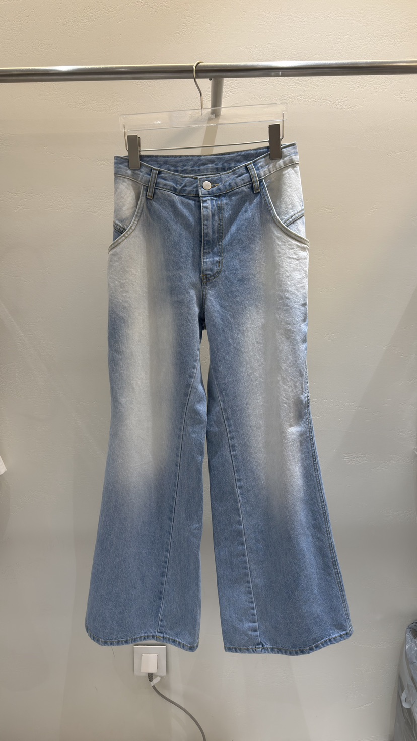 MOST OF ALL U韓國直郵實拍女裝新款職業時尚人氣牛仔褲MOST OF ALL U牛仔褲圖色1