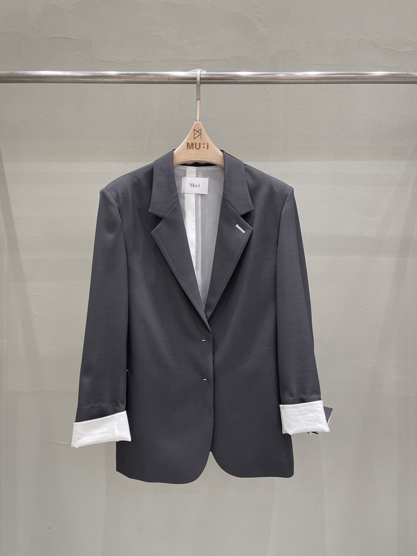 THE MUI韓國直郵女裝新品26春夏職業人氣時尚休閑熱賣夾克THE MUI夾克圖色2