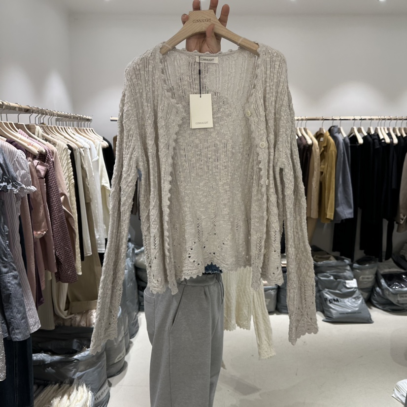 CONNAUGHT/DAILYJUD韓國東大門直郵女裝新款休閑針織衫開衫CONNAUGHT/DAILYJUD針織衫圖色2