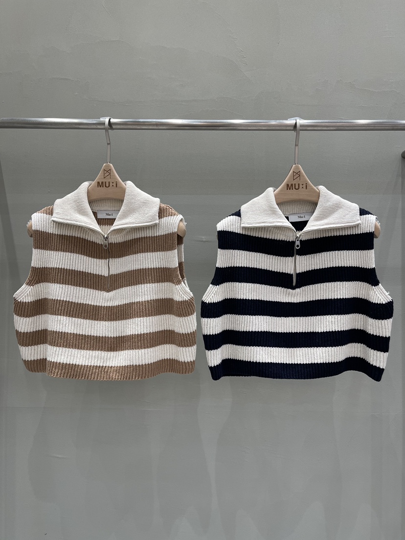 THE MUI韓國東大門直郵女裝新款人氣熱賣推薦吊帶背心拉鏈THE MUI吊帶/背心