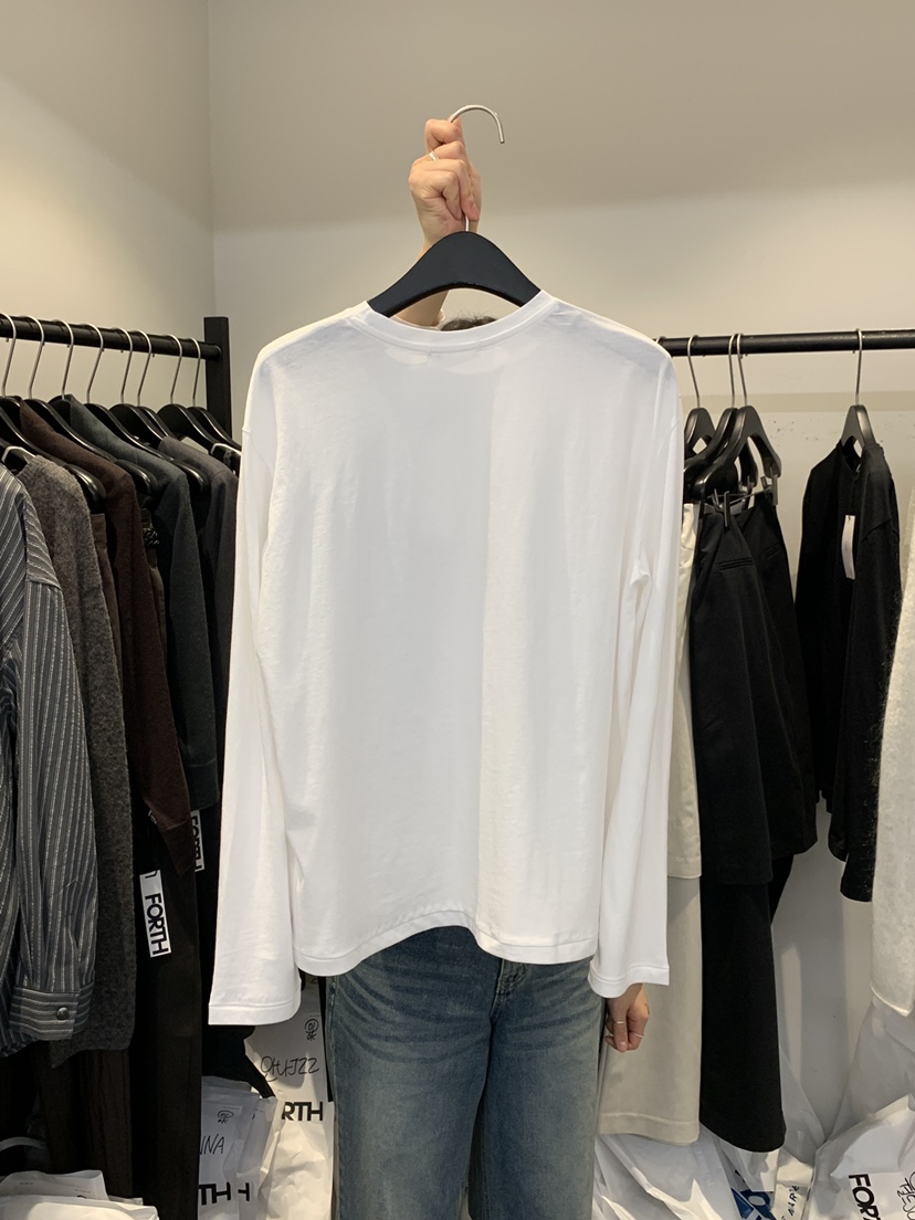 FORTH韓國東大門代購女裝新品人氣職業推薦時尚26春夏長袖T恤FORTH長袖T恤