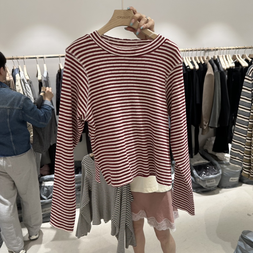 CONNAUGHT/DAILYJUD韓國直郵實拍女裝新款職業推薦長袖T恤CONNAUGHT/DAILYJUD長袖T恤圖色1