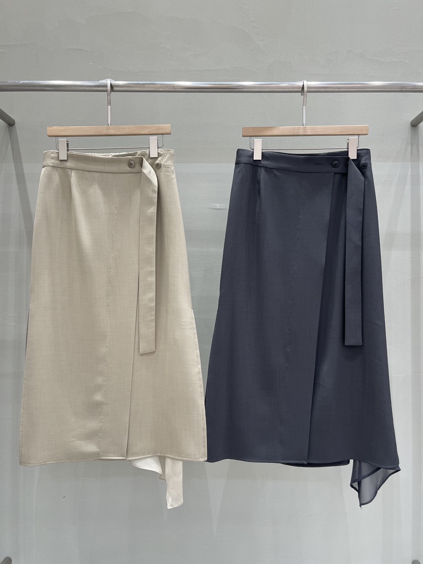 THE MUI韓國直郵女裝新款時尚職業推薦人氣休閑長裙雪紡THE MUI長裙