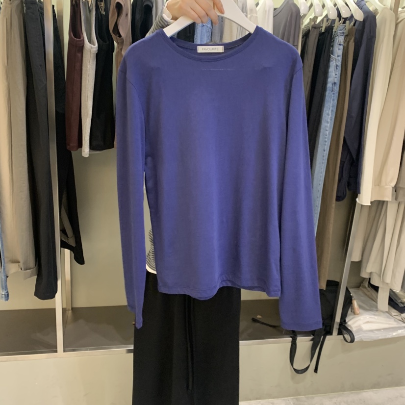 FAVE/FAVOURITE韓國東大門直郵女裝新款熱賣人氣長袖T恤FAVE/FAVOURITE長袖T恤圖色2