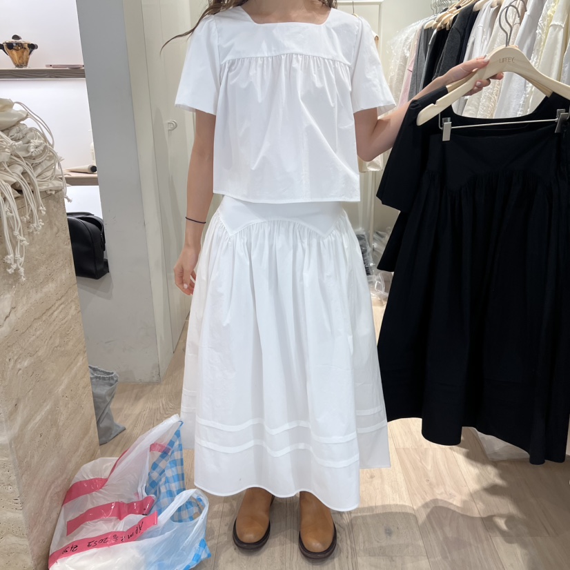 LIFFEY韓國東大門直郵女裝新品人氣職業時尚熱賣推薦長裙LIFFEY長裙