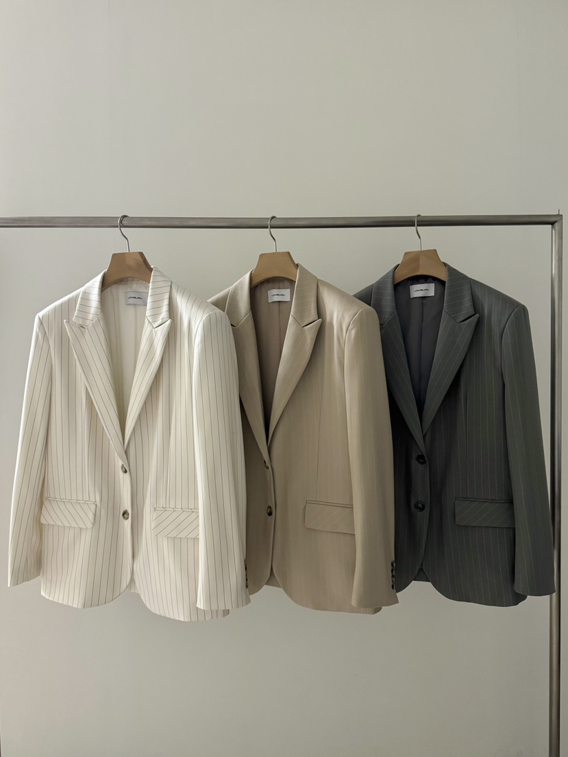 LOWBURN韓國直郵實拍女裝新款推薦人氣職業熱賣時尚26春夏夾克LOWBURN夾克