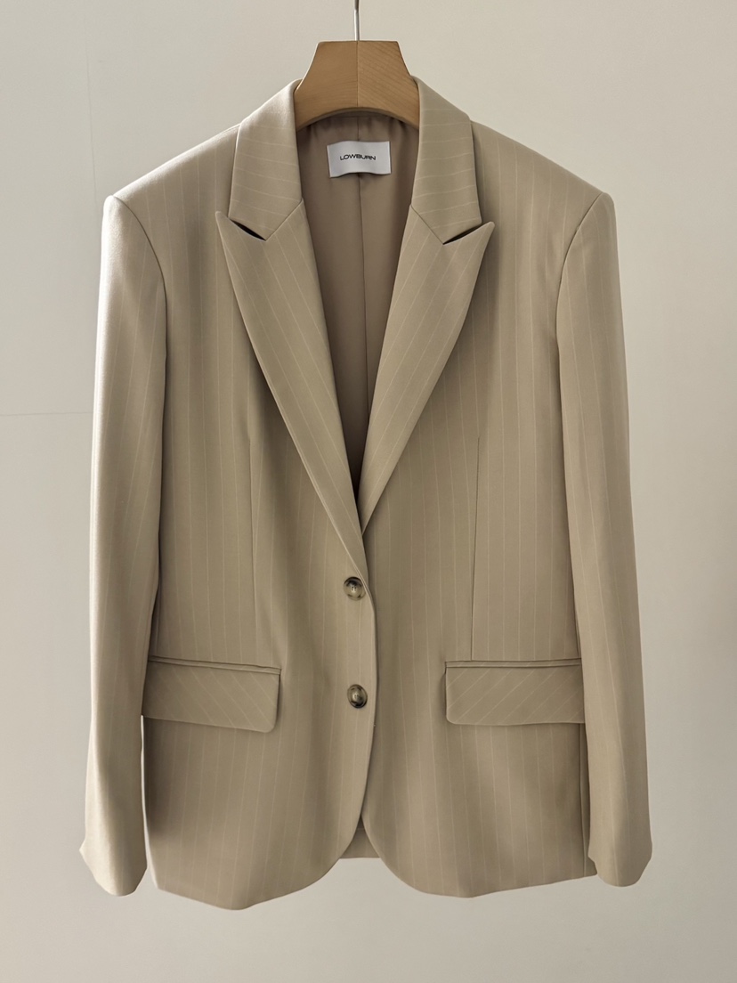 LOWBURN韓國直郵實拍女裝新款推薦人氣職業熱賣時尚26春夏夾克LOWBURN夾克圖色1