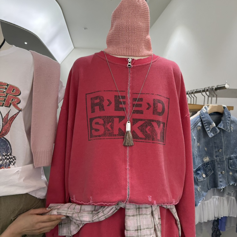 REPELLER韓國直郵實拍女士新款熱賣人氣26春夏職業推薦衛衣REPELLER衛衣圖色2