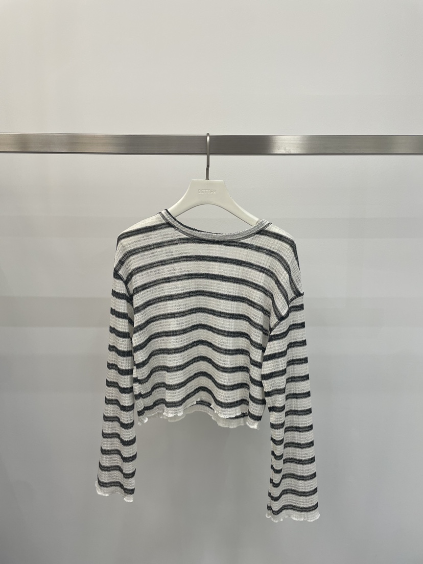 BETTER韓國東大門直郵女裝新品職業26春夏休閑時尚長袖T恤BETTER長袖T恤圖色1