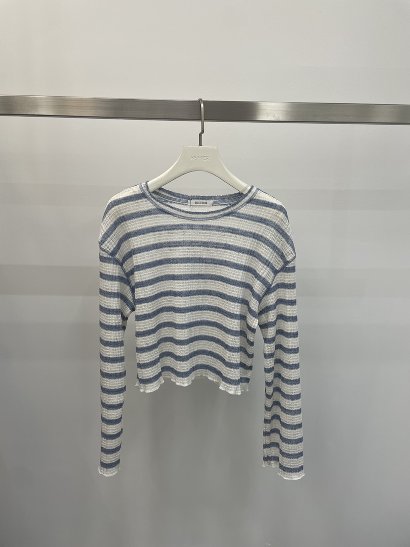 BETTER韓國東大門直郵女裝新品職業26春夏休閑時尚長袖T恤BETTER長袖T恤圖色2