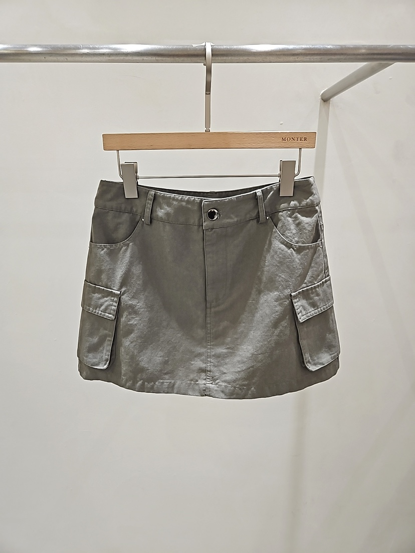 MONTER韓國直郵女裝新品時尚職業熱賣人氣推薦休閑26春夏短裙MONTER短裙圖色2