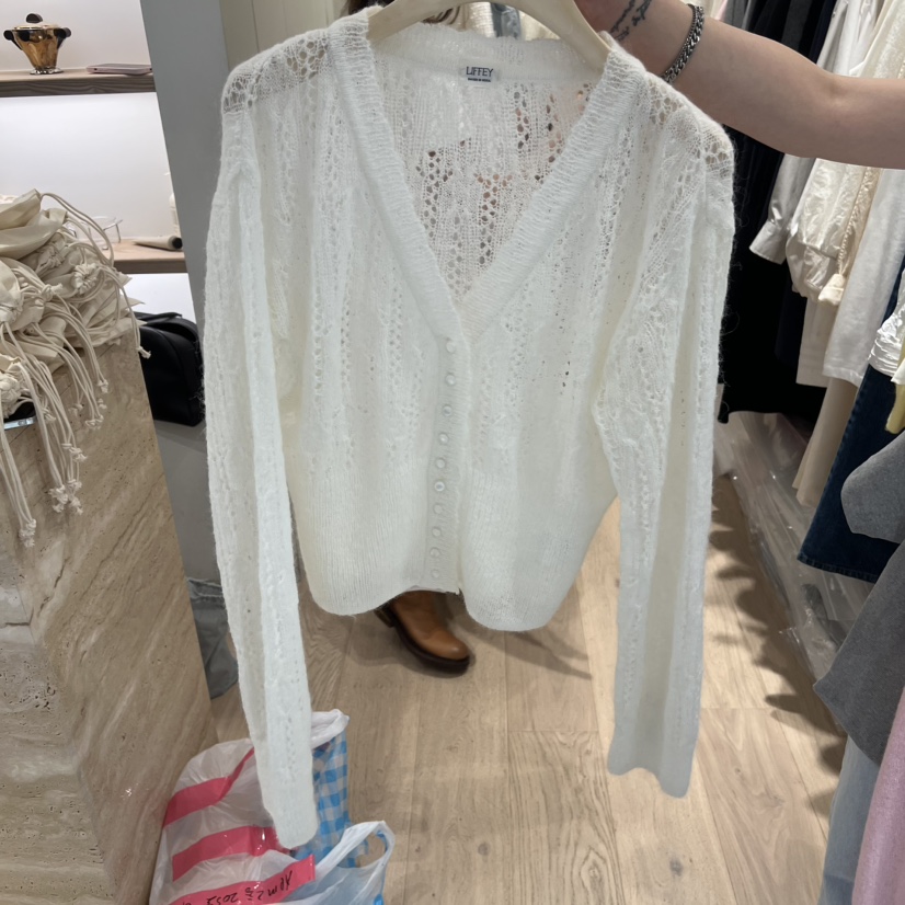 LIFFEY韓國東大門代購女士新款26春夏熱賣推薦時尚針織衫LIFFEY針織衫圖色2