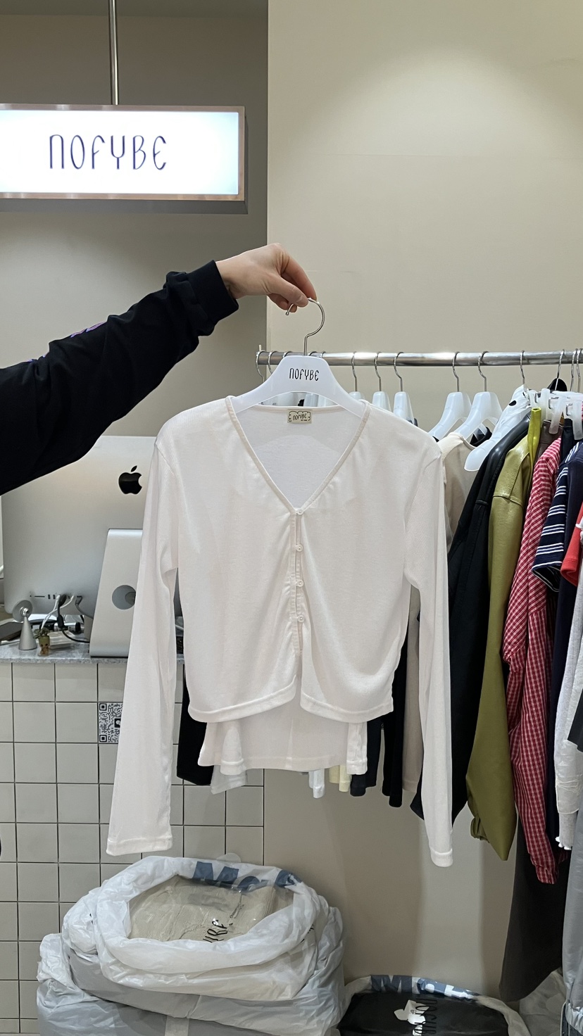 NOFYBE韓國直郵女士新品熱賣推薦26春夏套裝兩件套套裝開衫NOFYBE套裝圖色1