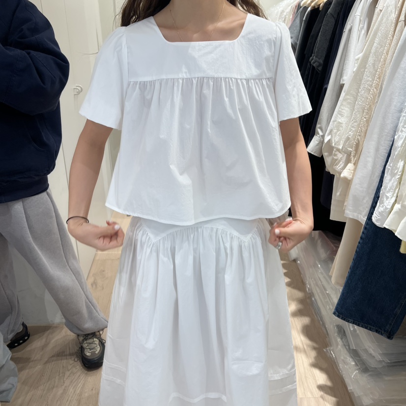 LIFFEY韓國代購女裝新款推薦職業熱賣26春夏休閑襯衫蕾絲衫LIFFEY襯衫/蕾絲衫圖色1