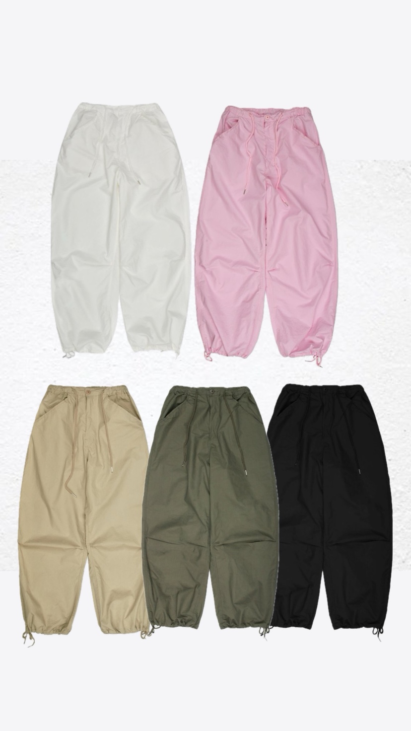 GVR COMPANY/RAWOO韓國東大門直郵女裝新款26春夏休閑褲褶裥GVR COMPANY/RAWOO休閑褲