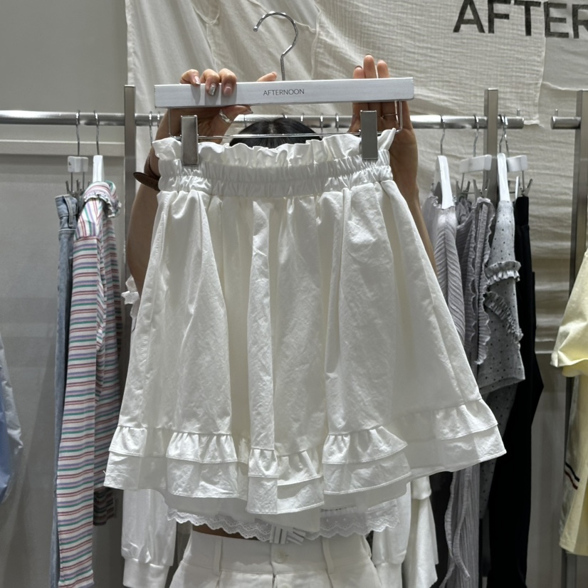 AFTERNOON韓國東大門代購女士新品職業時尚人氣休閑推薦短褲AFTERNOON短褲圖色2白色