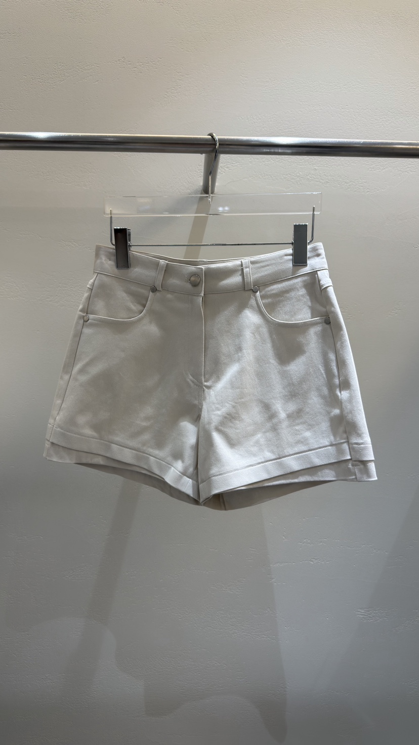 MOST OF ALL U韓國直郵女士新品推薦職業休閑時尚短褲MOST OF ALL U短褲圖色3米色