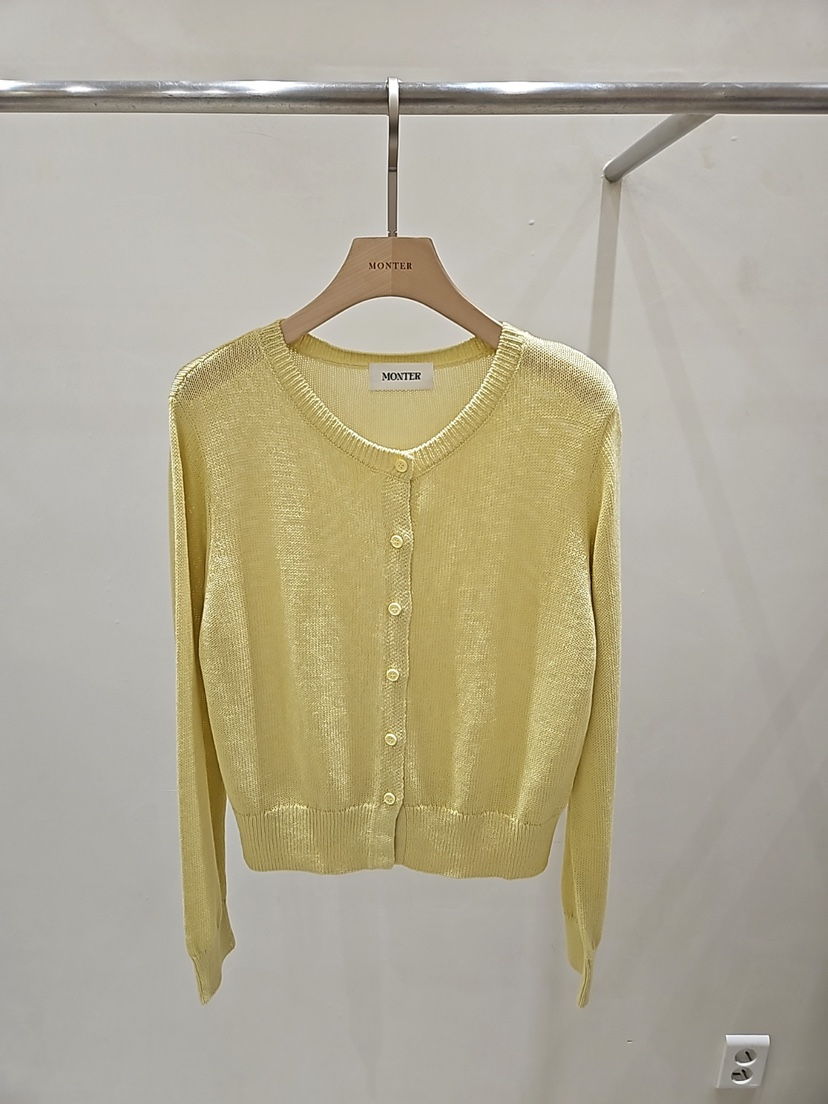 MONTER韓國東大門直郵女裝新品時尚職業休閑針織衫不含內搭MONTER針織衫圖色2