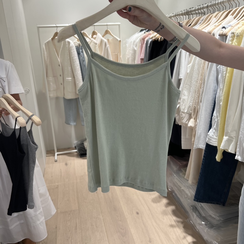 LIFFEY韓國代購女士新款熱賣時尚26春夏休閑人氣吊帶背心LIFFEY吊帶/背心