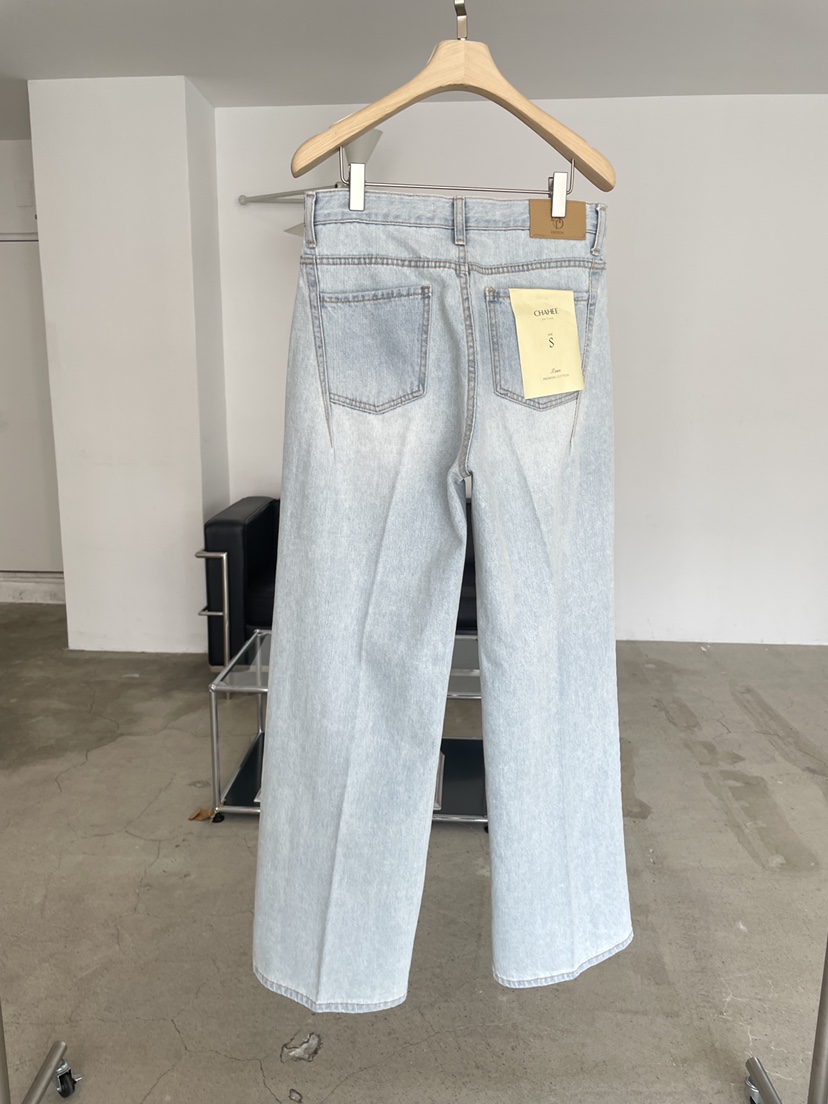 EDITION-P韓國東大門代購女裝新品時尚熱賣推薦職業牛仔褲EDITION/CHAHEE牛仔褲