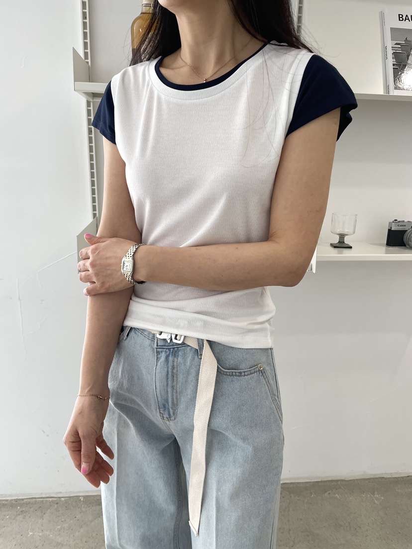 EDITION-P韓國代購女裝新款26春夏休閑推薦人氣時尚職業T恤EDITION/CHAHEET恤