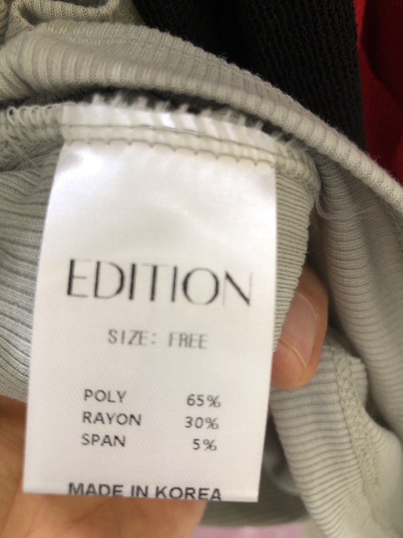 EDITION-P韓國代購女裝新款26春夏休閑推薦人氣時尚職業T恤EDITION/CHAHEET恤