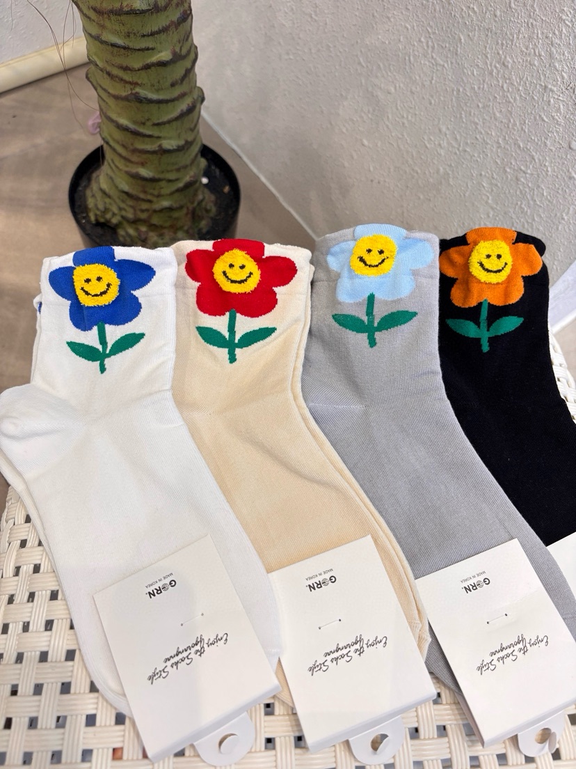 CACTUS-Q韓國直郵女士新款人氣26春夏休閑職業熱賣時尚襪子CACTUS十雙起/可混搭襪子