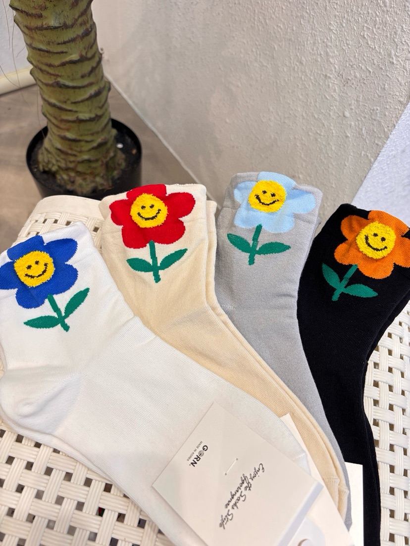 CACTUS-Q韓國直郵女士新款人氣26春夏休閑職業熱賣時尚襪子CACTUS十雙起/可混搭襪子