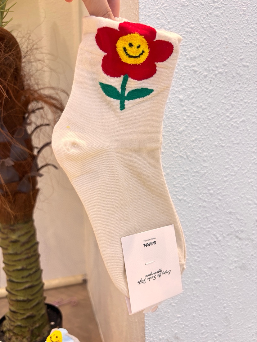 CACTUS-Q韓國直郵女士新款人氣26春夏休閑職業熱賣時尚襪子CACTUS十雙起/可混搭襪子圖色2