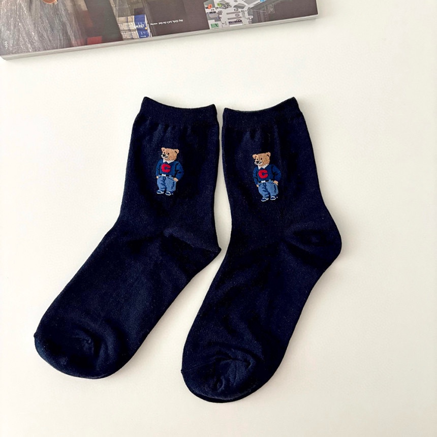 CACTUS-Q韓國東大門代購女裝新款職業26春夏熱賣推薦襪子CACTUS十雙起/可混搭襪子圖色4