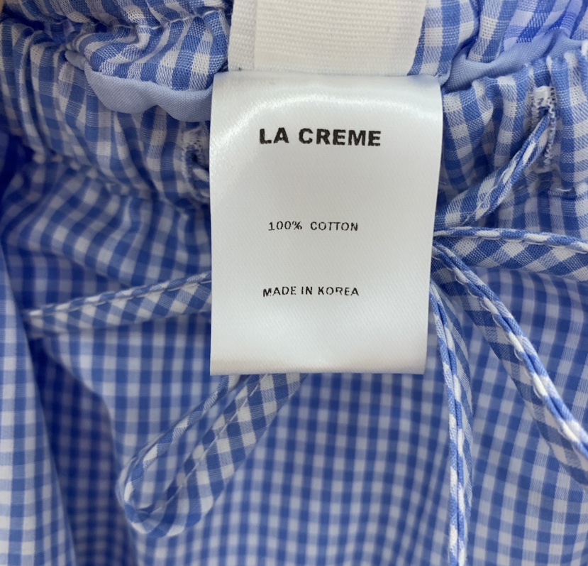 LA CREME韓國直郵女士新品人氣休閑熱賣職業短裙荷葉邊雙層LA CREME短裙