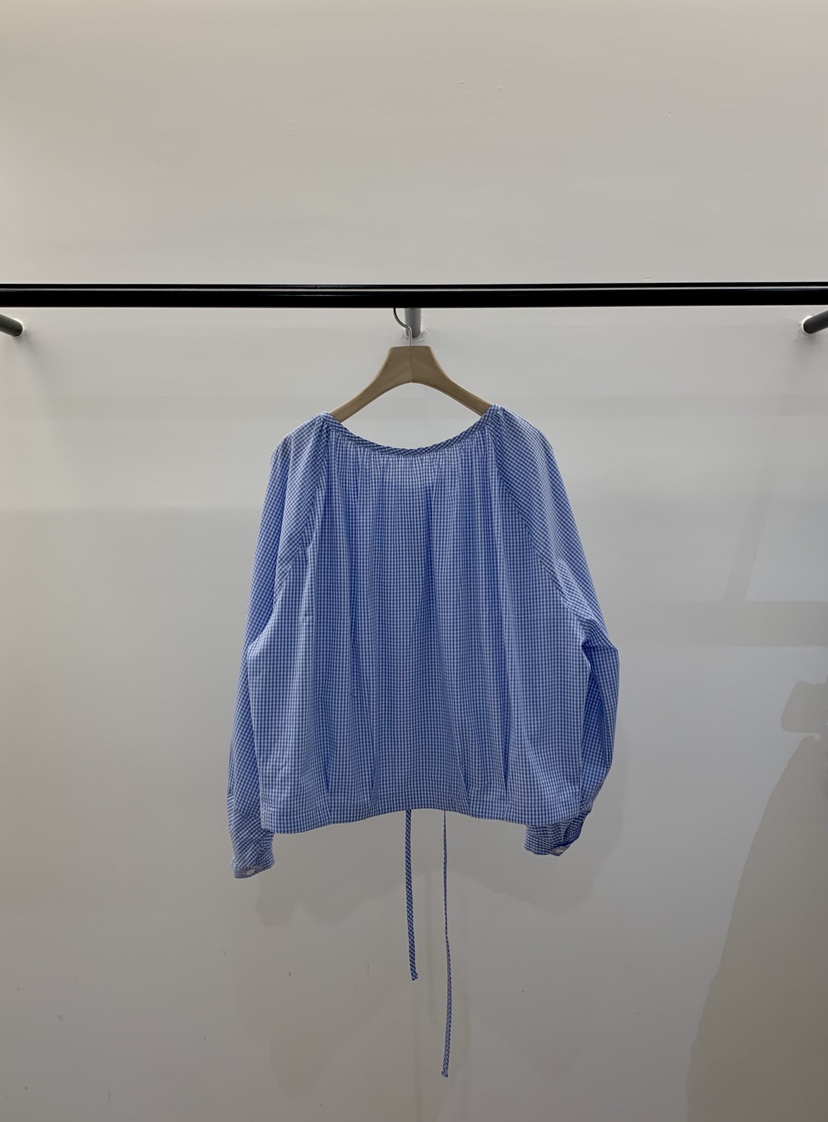 LA CREME韓國直郵女裝新款時尚熱賣職業26春夏襯衫蕾絲衫LA CREME襯衫/蕾絲衫