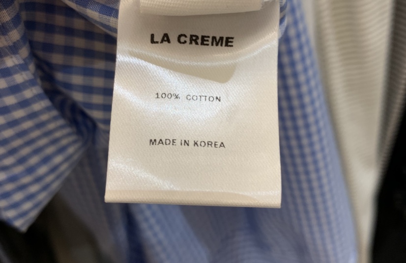 LA CREME韓國直郵女裝新款時尚熱賣職業26春夏襯衫蕾絲衫LA CREME襯衫/蕾絲衫