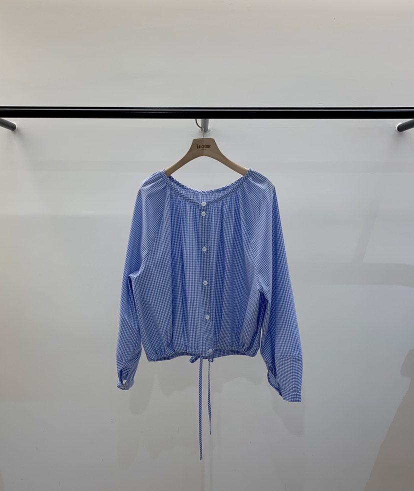 LA CREME韓國直郵女裝新款時尚熱賣職業26春夏襯衫蕾絲衫LA CREME襯衫/蕾絲衫圖色1