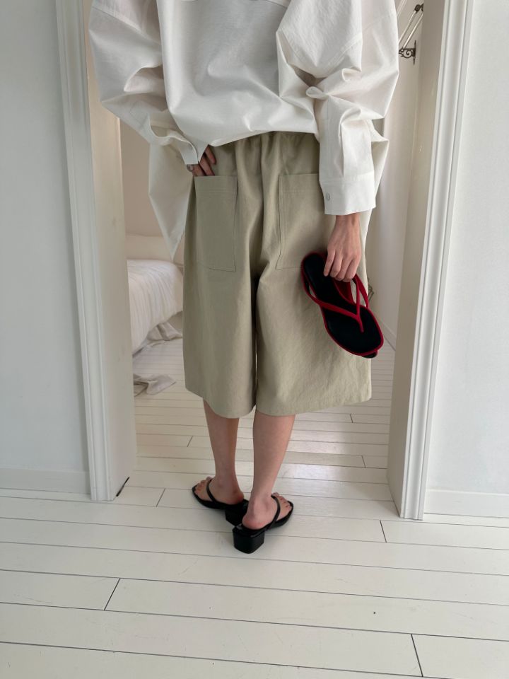 MARE韓國直郵實拍女裝新品休閑職業26春夏熱賣時尚人氣短褲MARE短褲