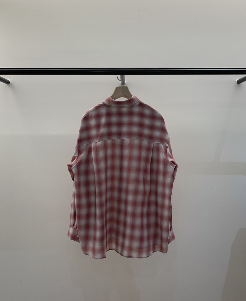 LA CREME韓國東大門直郵女裝新款26春夏熱賣襯衫蕾絲衫格子LA CREME襯衫/蕾絲衫