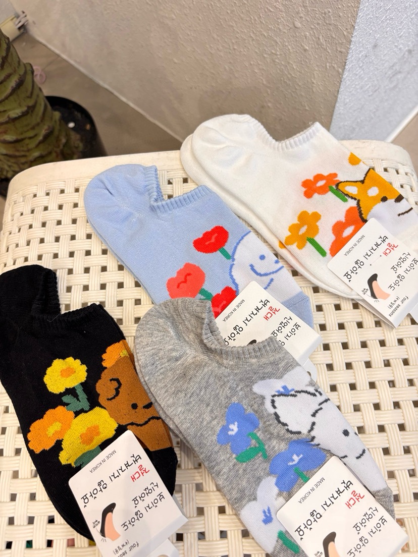 CACTUS-Q韓國代購女裝新款熱賣休閑職業時尚26春夏推薦襪子CACTUS十雙起/可混搭襪子