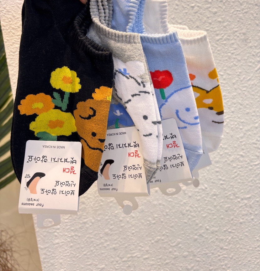 CACTUS-Q韓國代購女裝新款熱賣休閑職業時尚26春夏推薦襪子CACTUS十雙起/可混搭襪子