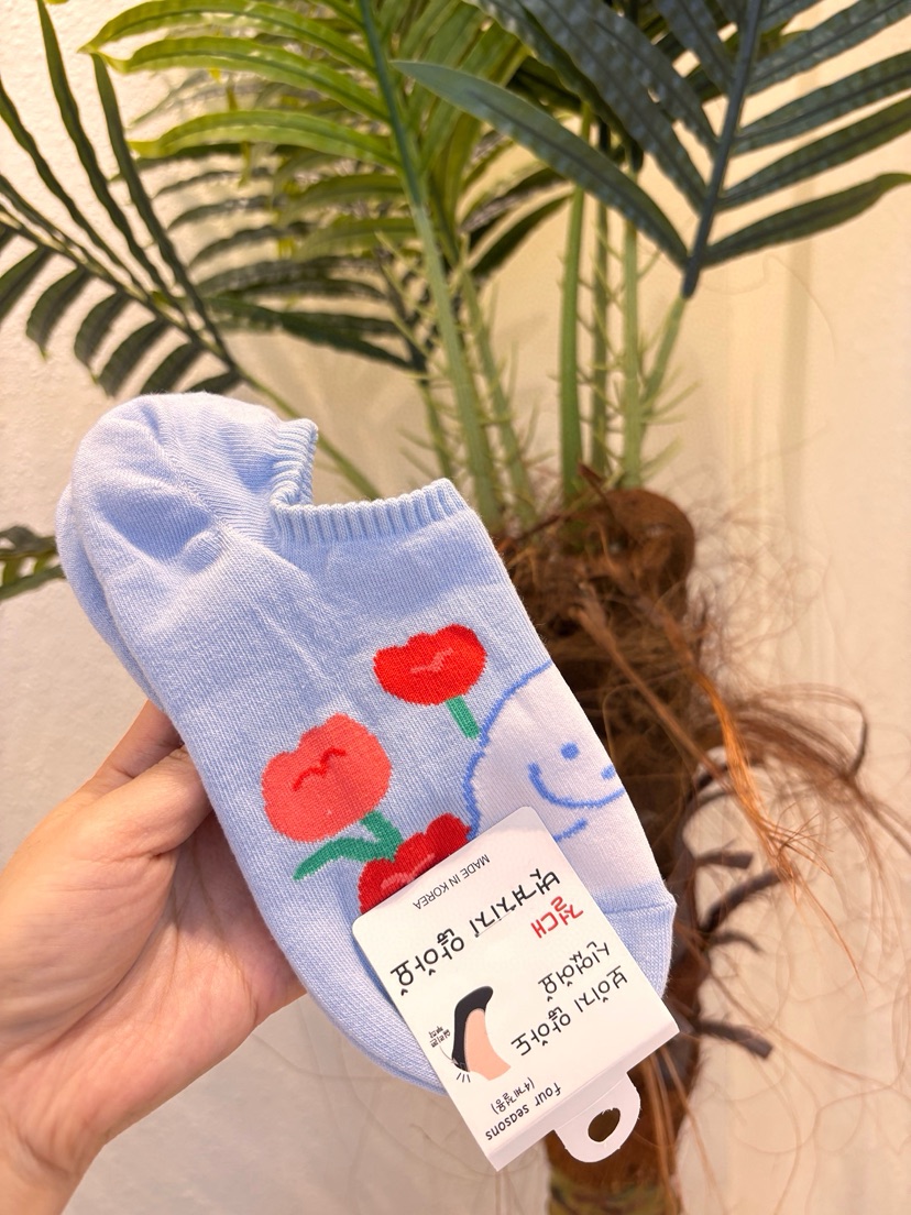 CACTUS-Q韓國代購女裝新款熱賣休閑職業時尚26春夏推薦襪子CACTUS十雙起/可混搭襪子圖色2