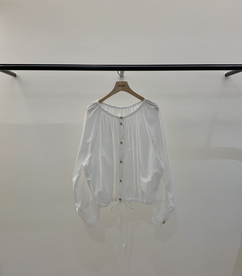 LA CREME韓國東大門代購女士新款熱賣人氣26春夏襯衫蕾絲衫LA CREME襯衫/蕾絲衫圖色1