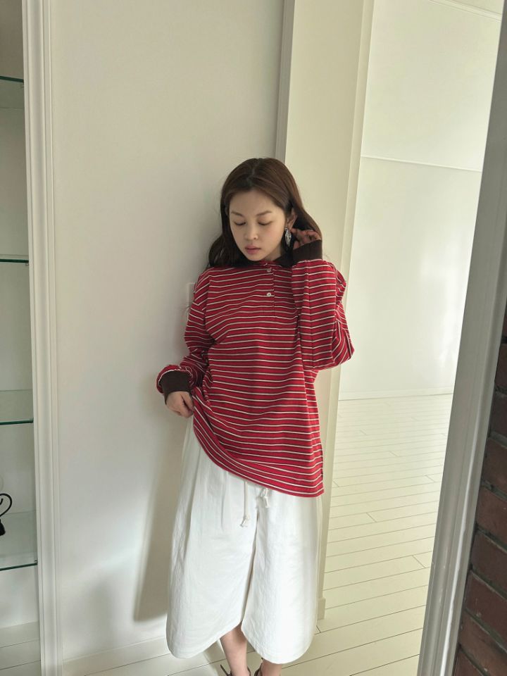 MARE韓國直郵實拍女裝新款推薦熱賣休閑職業26春夏長袖T恤MARE長袖T恤