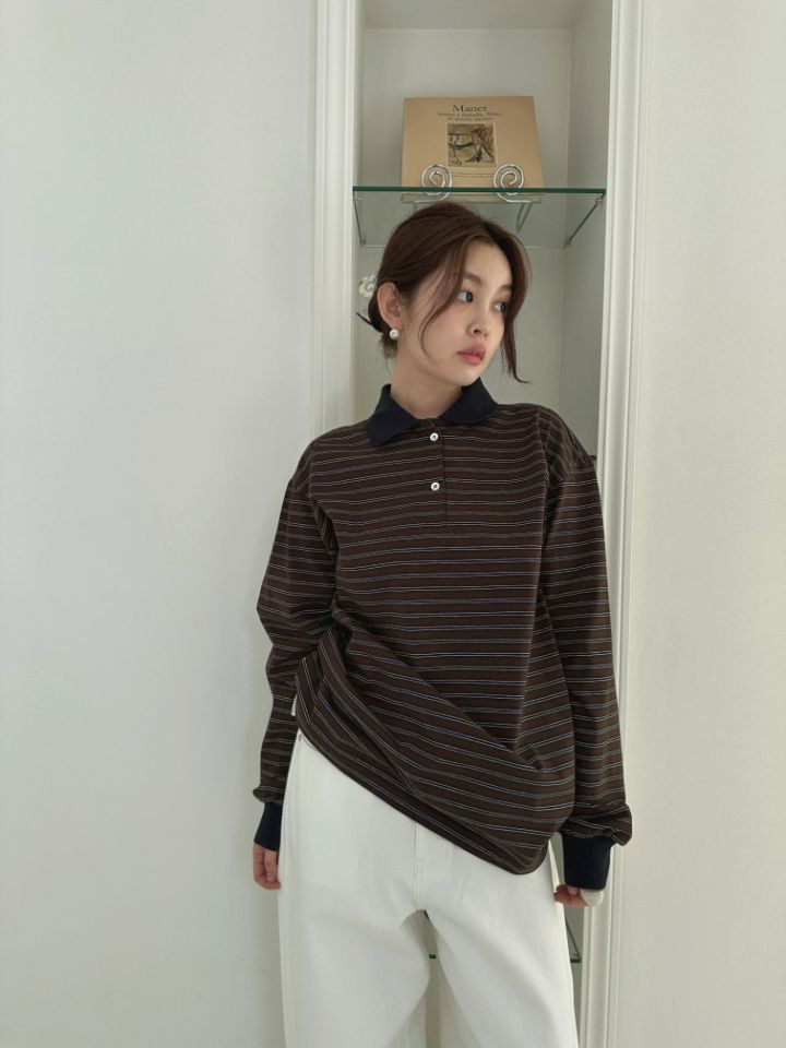 MARE韓國直郵實拍女裝新款推薦熱賣休閑職業26春夏長袖T恤MARE長袖T恤