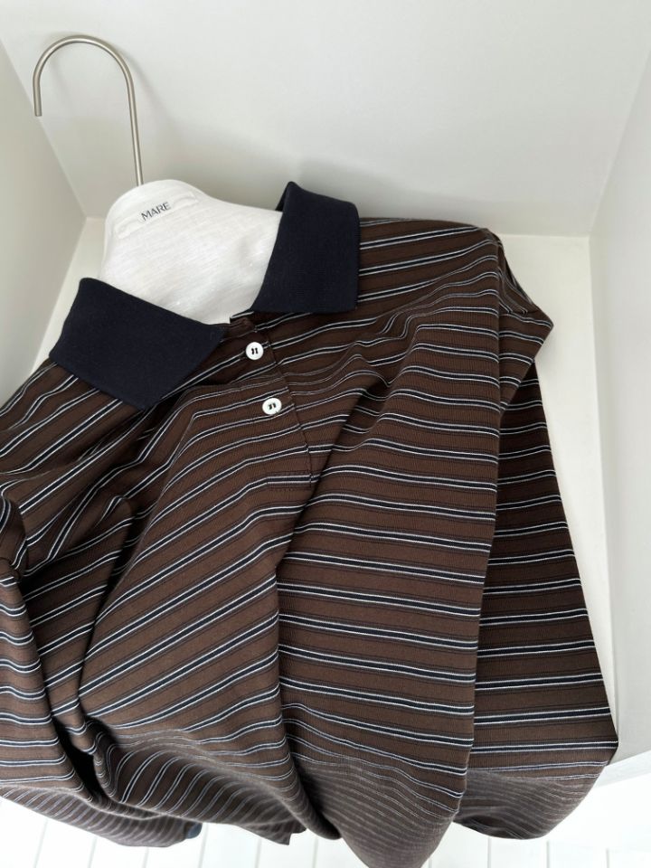 MARE韓國直郵實拍女裝新款推薦熱賣休閑職業26春夏長袖T恤MARE長袖T恤