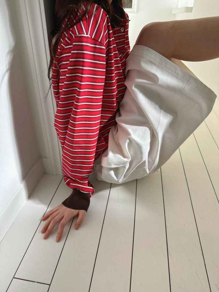 MARE韓國直郵實拍女裝新款推薦熱賣休閑職業26春夏長袖T恤MARE長袖T恤