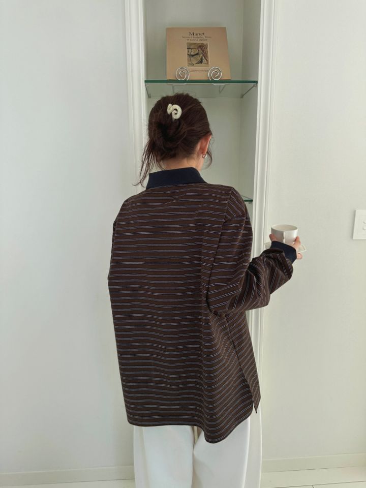 MARE韓國直郵實拍女裝新款推薦熱賣休閑職業26春夏長袖T恤MARE長袖T恤