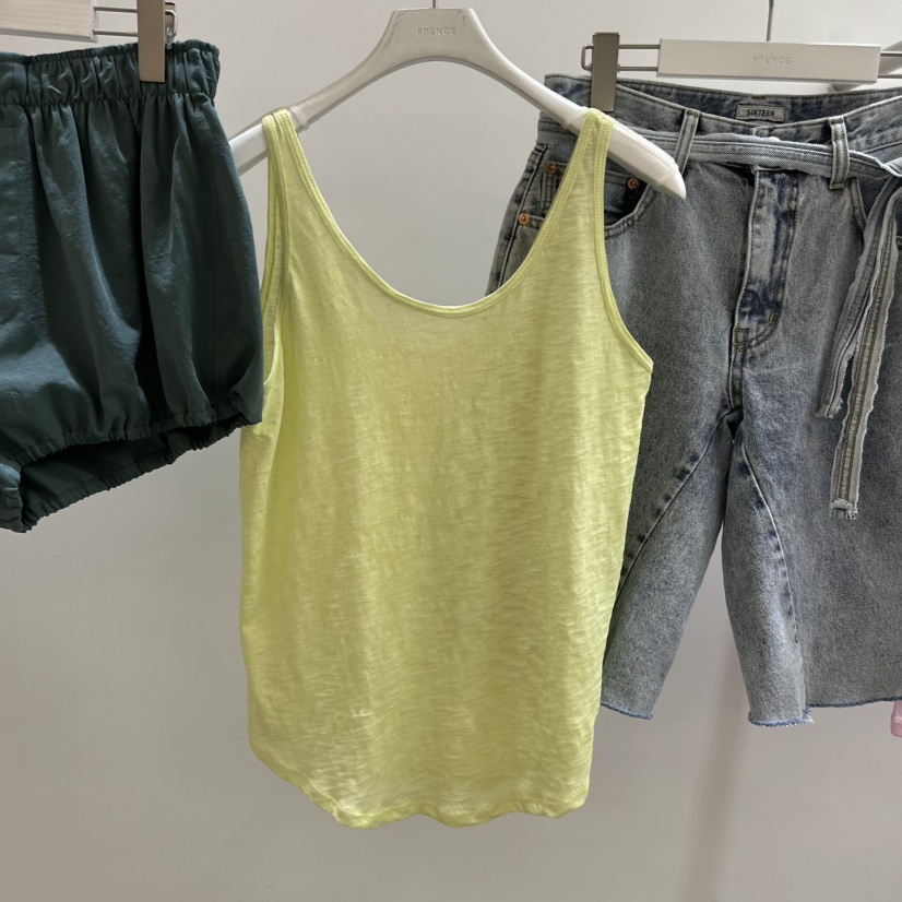 SIXTEEN韓國直郵女裝新款熱賣休閑時尚26春夏人氣吊帶背心SIXTEEN吊帶/背心圖色5