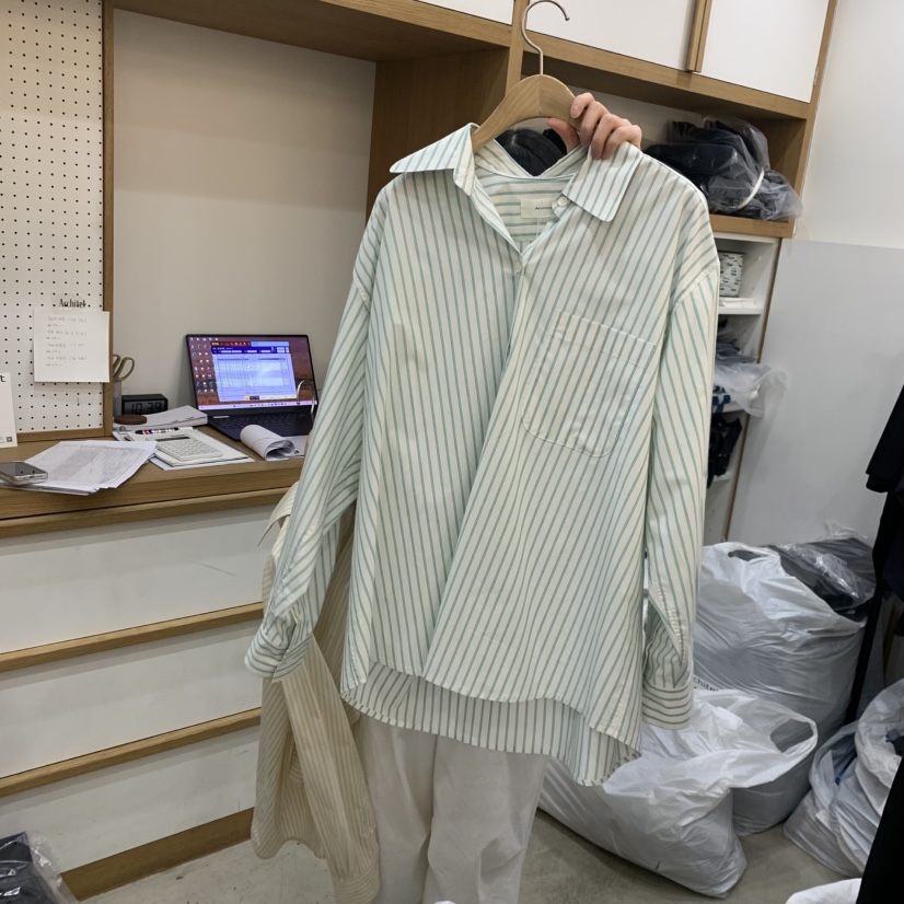 ARCHITEKT韓國東大門代購女裝新品推薦熱賣時尚襯衫蕾絲衫ARCHITEKT襯衫/蕾絲衫圖色2