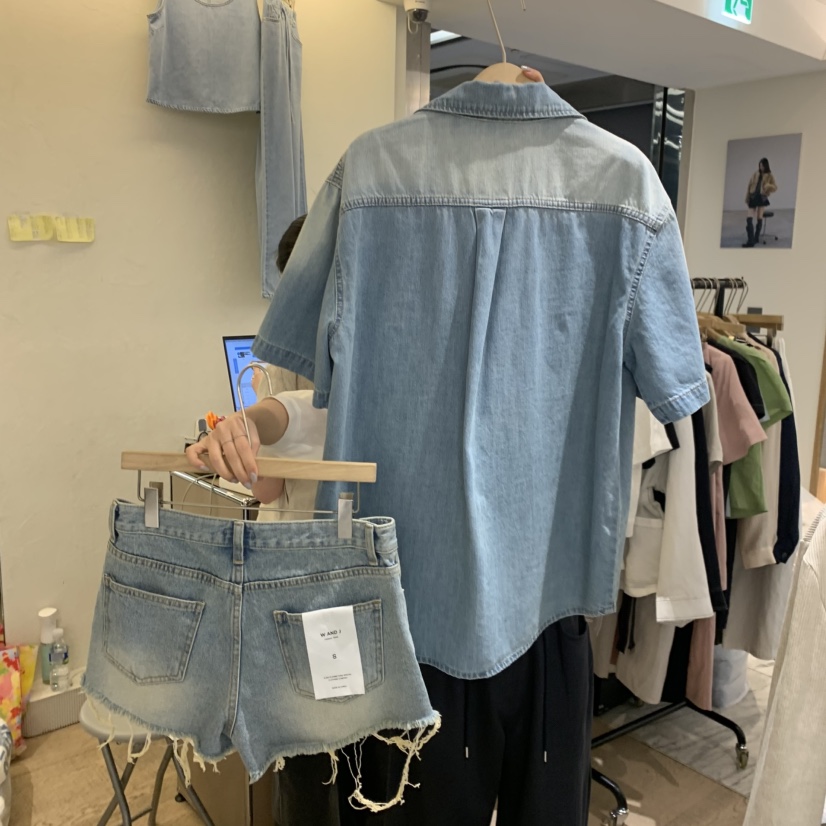 W AND J韓國代購女士新款推薦人氣26春夏職業休閑套裝套裝W AND J套裝